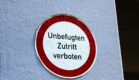 wort-zutritt-verboten